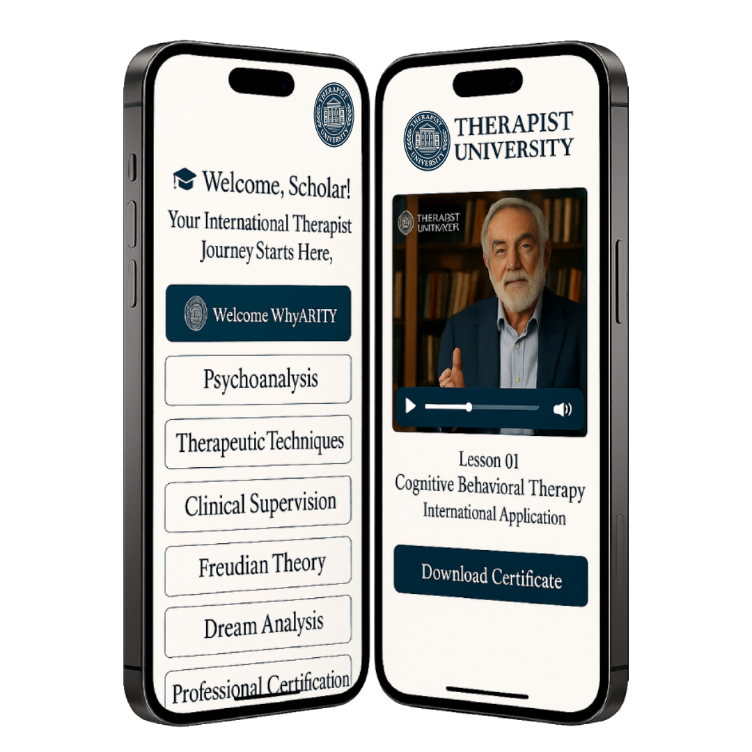 Course app on smartphones
